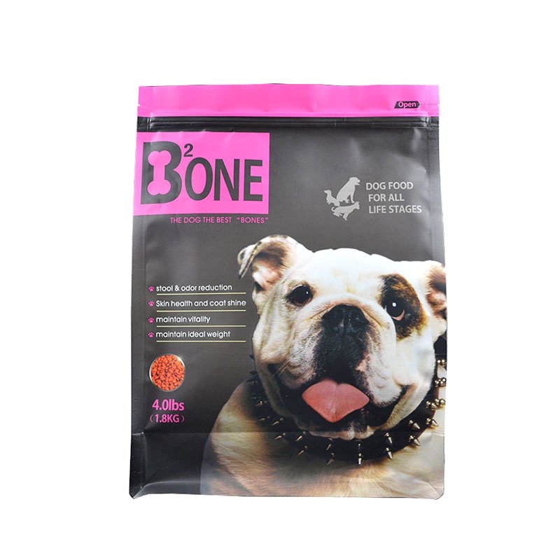 Custom Food Grade Recycle Pouches Glossy and Matt Pet Food